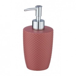 Soap dispenser punto ash pink ceramic, 380 ml