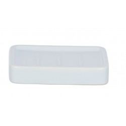 Soap dish - white hexa
