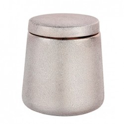 Ceramic pink glimma cotton pot