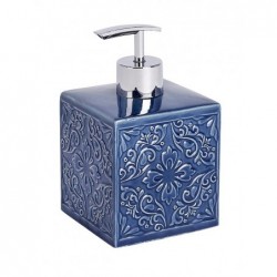 Cordoba soap dispenser dark blue ceramic, 500 ml