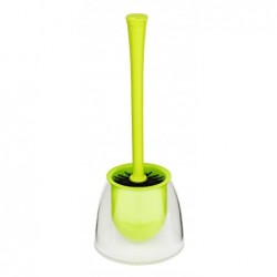 Escobilla de baño fiesta verde