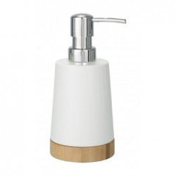 Bamboo ceramic soap dispenser