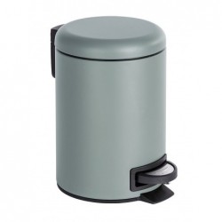 Papelera cosmética con pedal Leman gris de 3 l