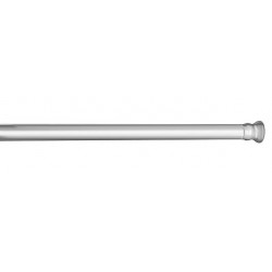 Barre télescopique chrome  70-115cm