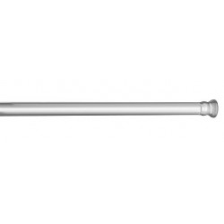 Barra de ducha telescópica cromada Diam 2 cm, 110-185 cm