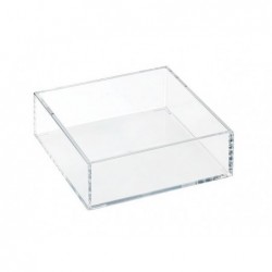 Women's makeup organizer square tray