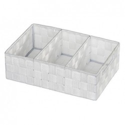 Adria bathroom organizer with handle, white 3