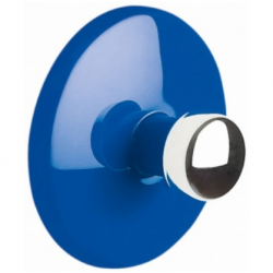 Blauer Klebehaken - Schüssel
