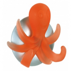 Octopus adhesive hook orange