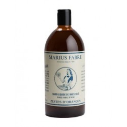 Liquid Marseille soap 1 l orange zest