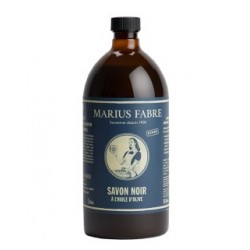 Jabón líquido negro 1l con aceite de oliva