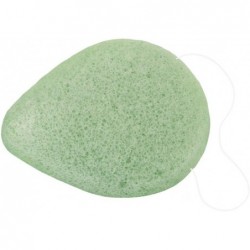 Konjac facial sponge (green / aloe vera)