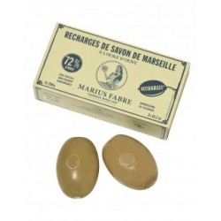 Rotary soap with olive oil 290g x2 Refills - Marius Fabre