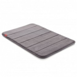 Salle d'ô - Tapis de bain Nuvola 40x60 cm gris