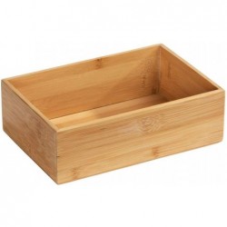 Storage bin l terra, bamboo