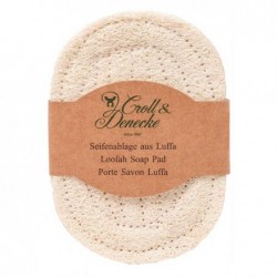 Luffa soap dish