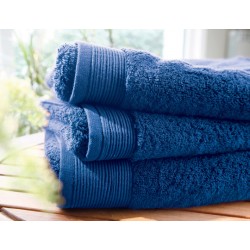 UNI royal blue shower towel 70cmx140cm