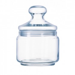 Glasgefäß mit Deckel - 0,5L