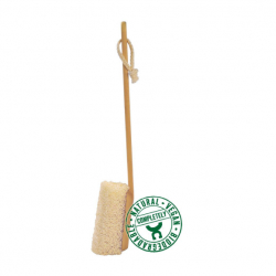 Loofah massage brush