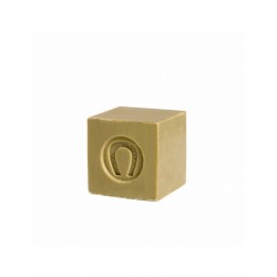 Green Marseille soap 100g horseshoe