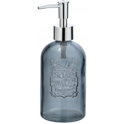 Dispensador de sabão cinza retrô - 400ml