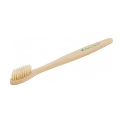 Cepillo de dientes infantil de bambú.