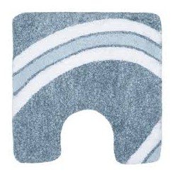 Tappetino WC Curve 55x55 Blu