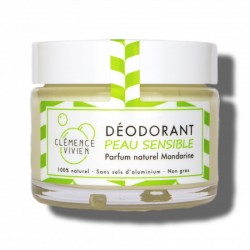 Déodorant naturel - Peau sensible mandarine - 50g