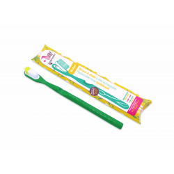 Cabo de escova de dentes verde Lamazuna (a granel)