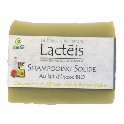 Shampoo de leite de burra - cabelos secos - com he - 110g