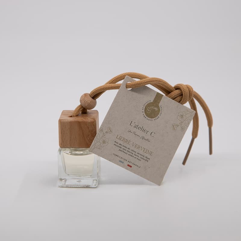 Salle d'ô - Diffuseur Lierre Verveine - voiture - 6ml Salle d'ô - Diffuseur Lierre Verveine - voiture - 6ml