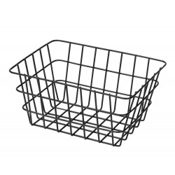 Viana bathroom basket, matt black