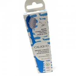 Salle d'ô - Brosse à dents enfant - Bleue - Tête rechargeable