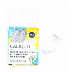 Lot de 2 recharges pour brosse à dents pour enfants