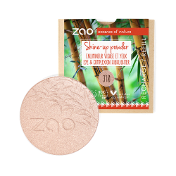 Salle d'ô - Zao - Recharge Shine-up Powder 310 Champagne rosé