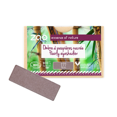 Salle d'ô - Zao - Recharge Ombre à paupières rectangle 122 Rose des sables