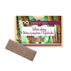 Salle d'ô - Zao - Recharge  Ombre à paupières rectangle 280 Cacao satin