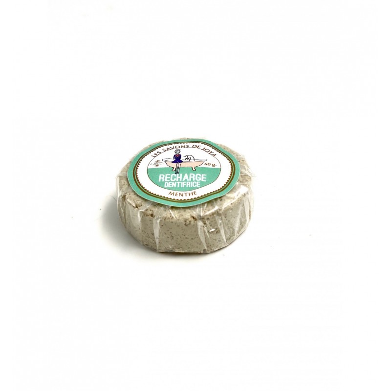 Salle d'ô - Recharge dentifrice solide à la menthe - 40g - Savon de Joya