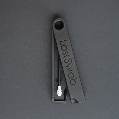 Salle d'ô - Coton tige en silicone réutilisable - Basic - Noir pingouin