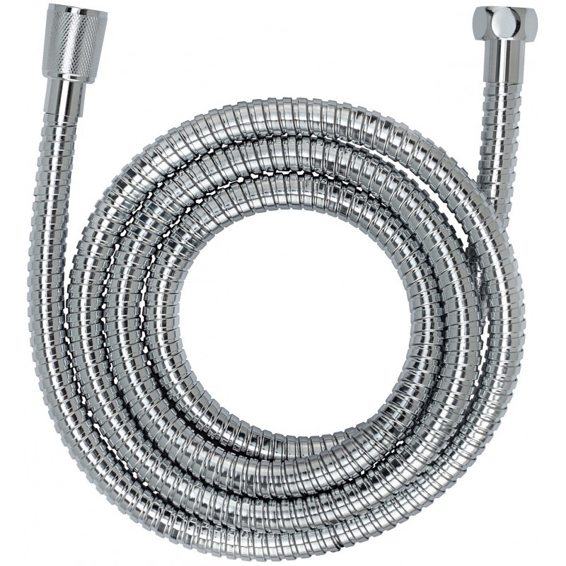 Salle d'ô - Flexible de douche 1m50 Inox, anti-torsion - wenko Salle d'ô - Flexible de douche 1m50 Inox, anti-torsion - wenko