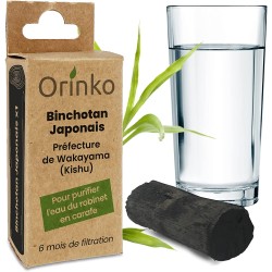 Binchotan japonés x1 - Roble Ubame de Wakayama
