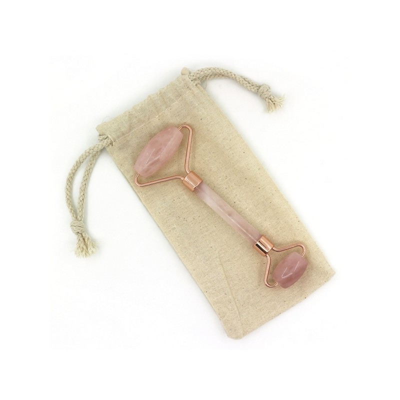 Salle d'ô - Masseur Visage en Quartz rose Salle d'ô - Masseur Visage en Quartz rose