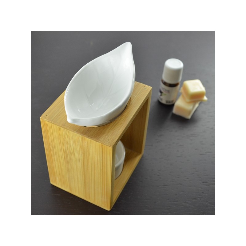 Salle d'ô - Brûle parfum Série Naturéa - Feuillage Salle d'ô - Brûle parfum Série Naturéa - Feuillage