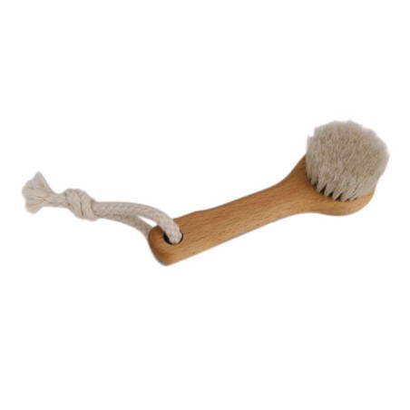 Salle d'ô - Brosse visage FSC - Hêtre, Crin de cheval