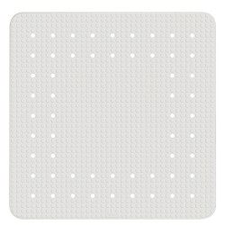 Cesto de ropa cesto de lavadero redondo de bambú gris, 55 l