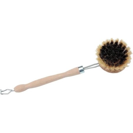 Salle d'ô - Brosse vaisselle laiton-fibre FSC
