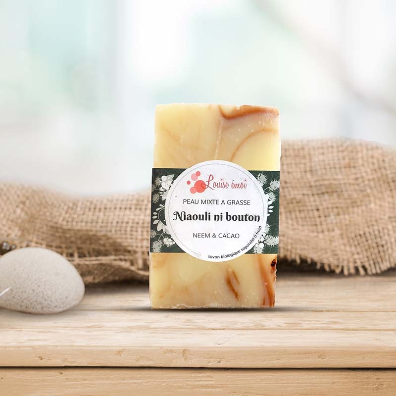 Salle d'ô - Savon Niaouli - 100g - Louise Emoi Salle d'ô - Savon Niaouli - 100g - Louise Emoi