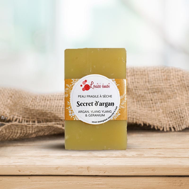 Salle d'ô - Savon Secret d'argan - 100g - Louise Emoi Salle d'ô - Savon Secret d'argan - 100g - Louise Emoi