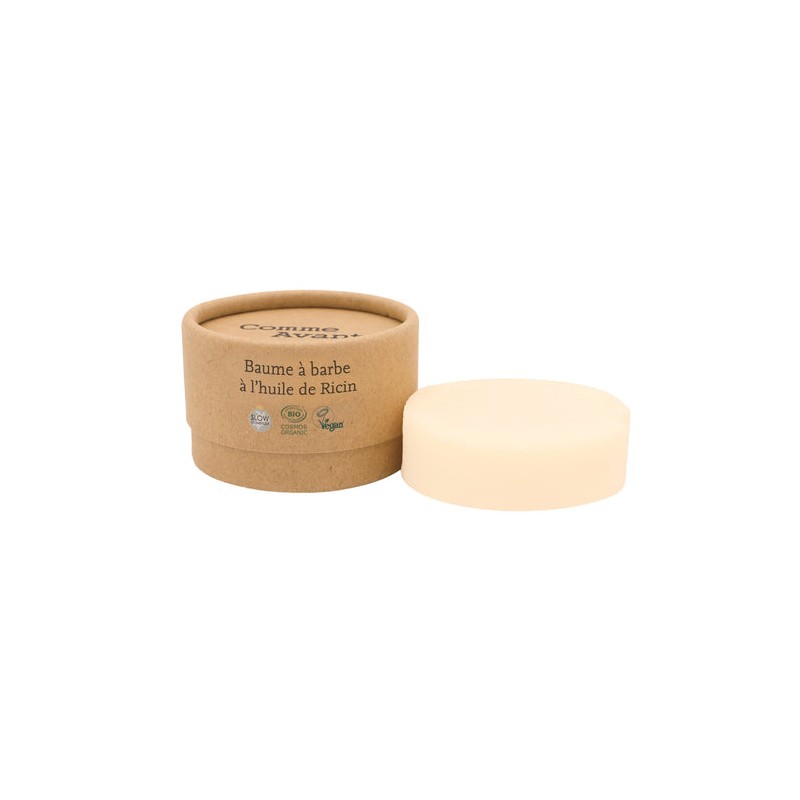 Salle d'ô - Baume à Barbe Naturel à l'huile de Ricin - 40g - comme avant Salle d'ô - Baume à Barbe Naturel à l'huile de Ricin - 40g - comme avant
