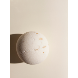 Bath bomb - Goat's Milk with Oats - 125g - whipped cream